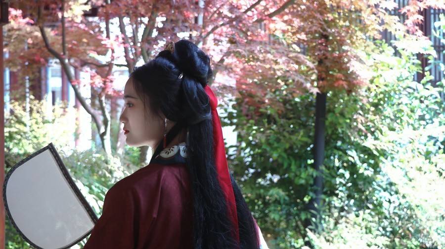 汉服模特