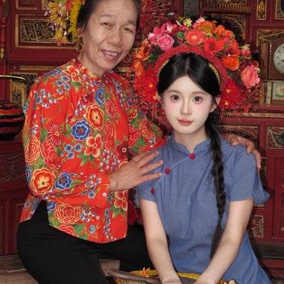 汉服模特