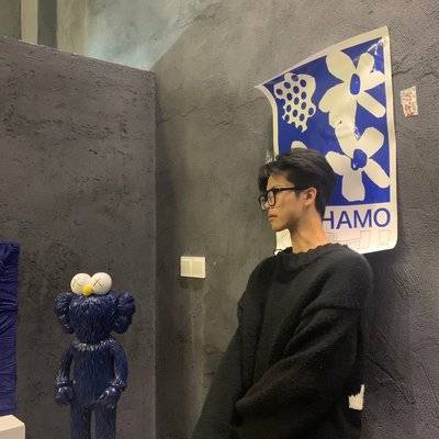 黑白模特