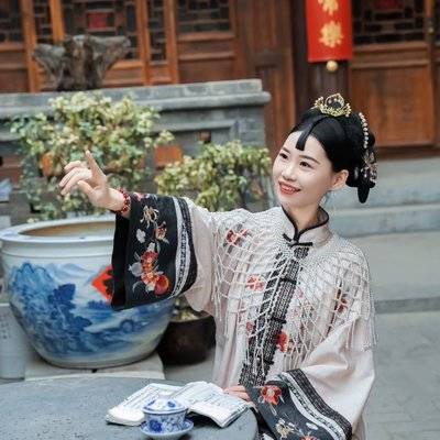 旗袍模特