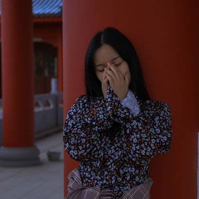 黑白模特