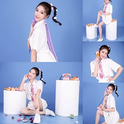 森系模特