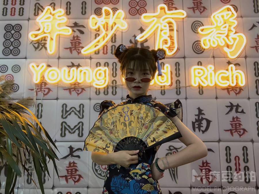 旗袍模特