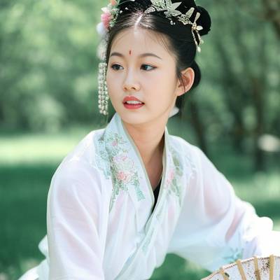 汉服模特