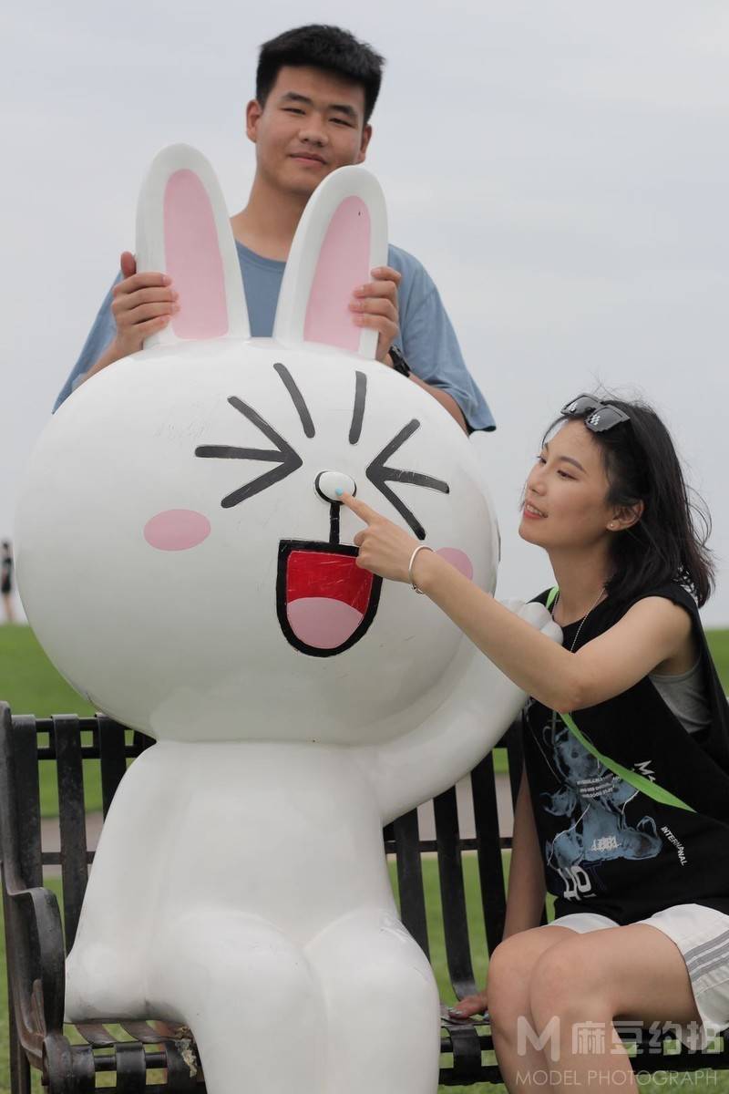 情侣模特