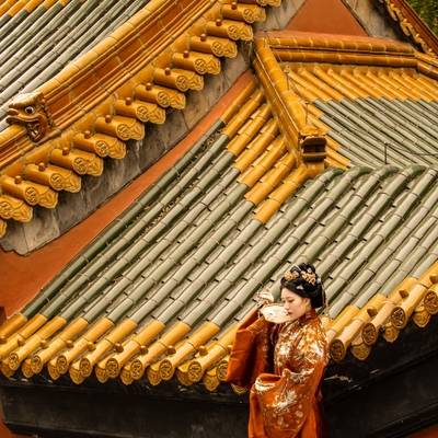 汉服模特