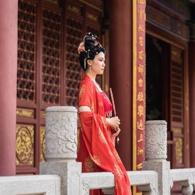 汉服模特