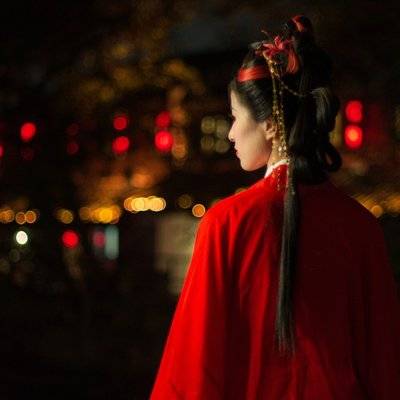 汉服模特