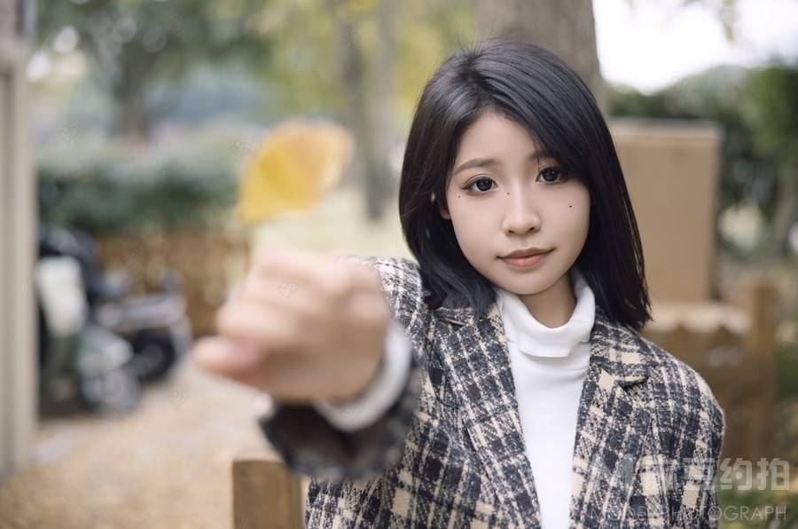 黑白模特