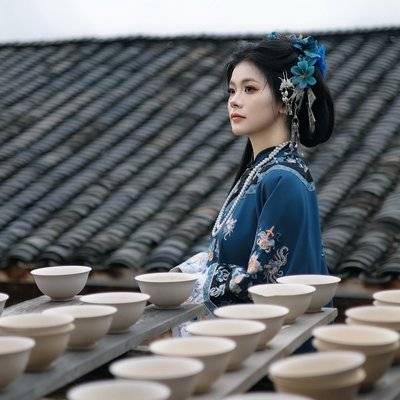汉服模特