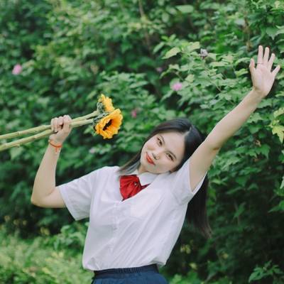 森系模特