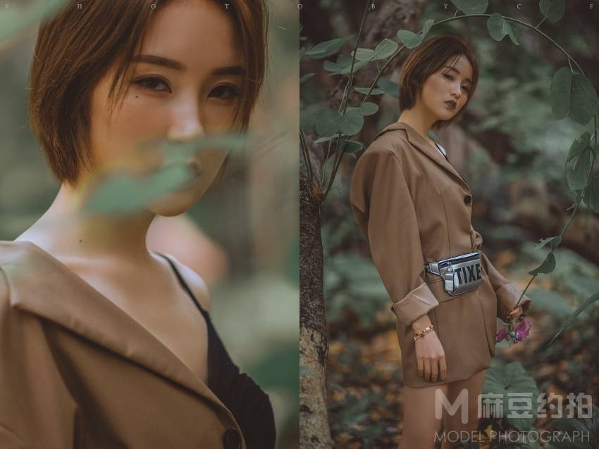 森系模特