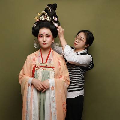 汉服模特