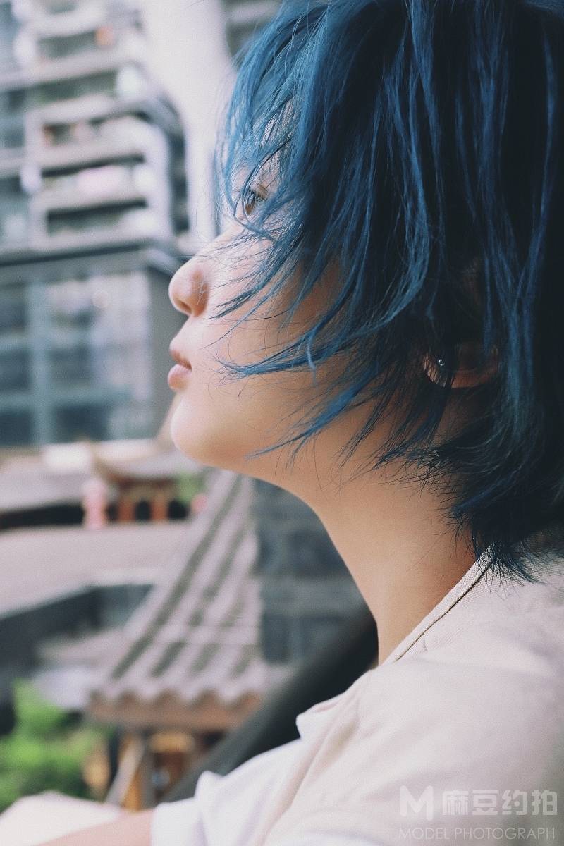 黑白模特