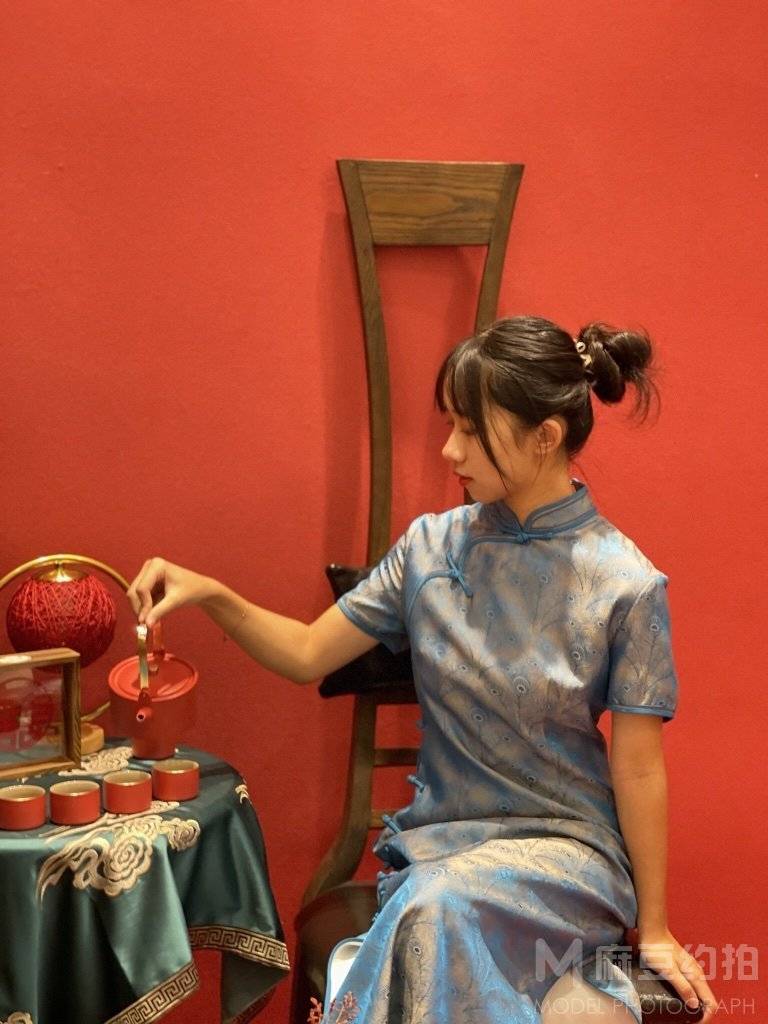 旗袍模特