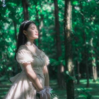 森系模特