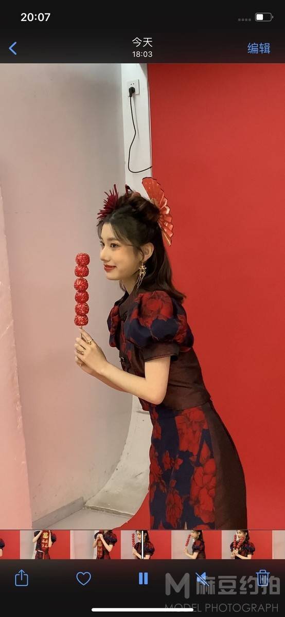 妆容模特