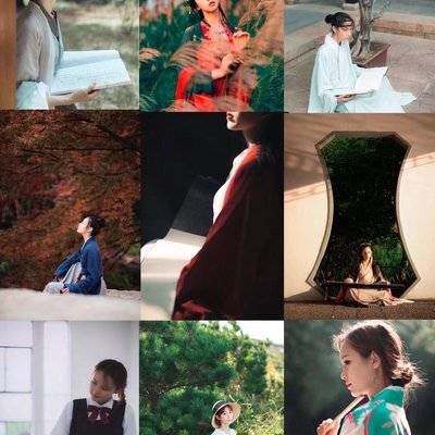汉服模特
