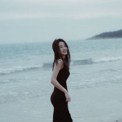 黑白模特