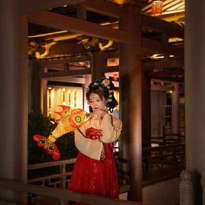 汉服模特