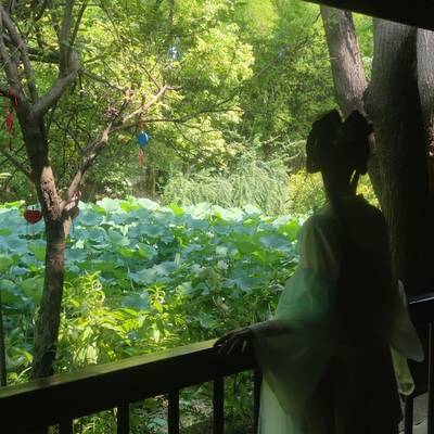 汉服模特
