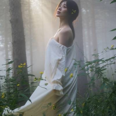 森系模特
