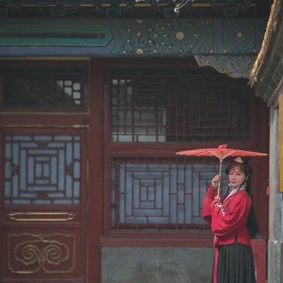 汉服模特