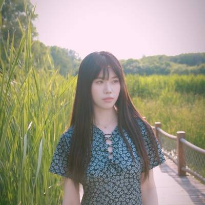 森系模特