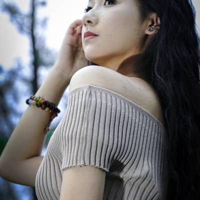 森系模特