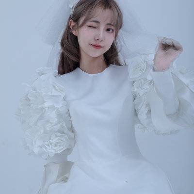 黑白模特