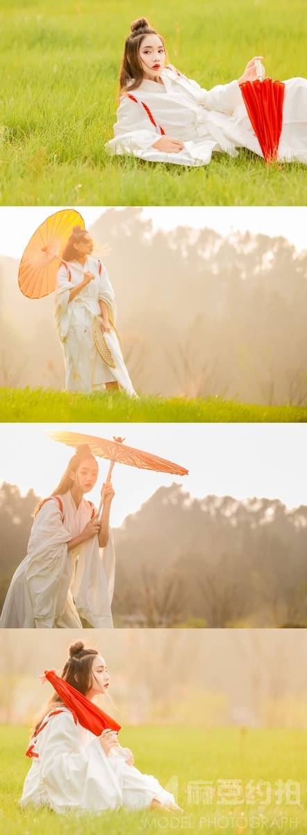 汉服模特