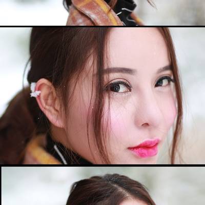 森系模特