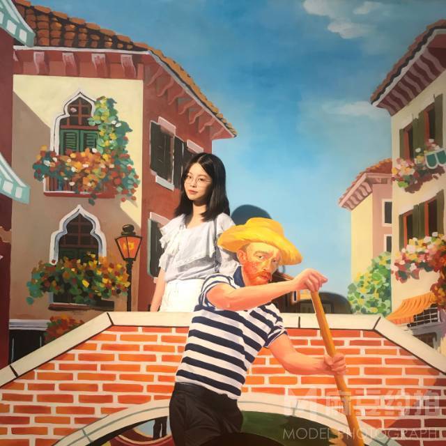 校园模特