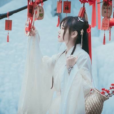 汉服模特