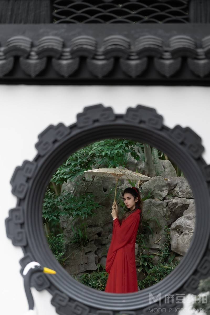 汉服模特