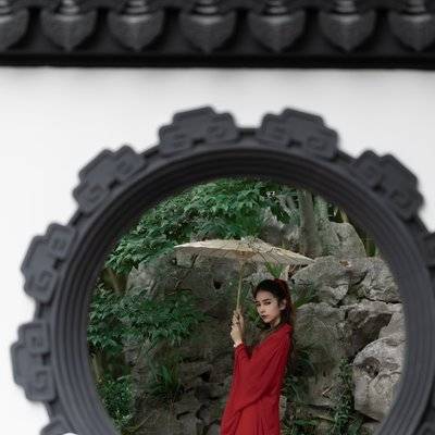 汉服模特