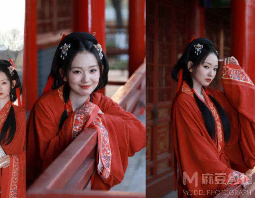 汉服模特