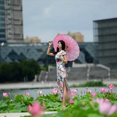 旗袍模特