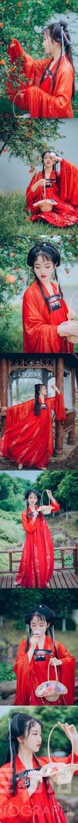 汉服模特