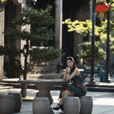 民国模特