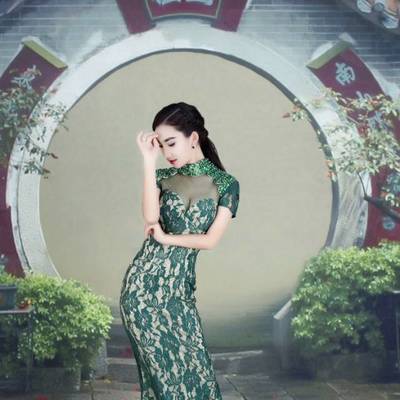 汉服模特