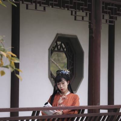 汉服模特