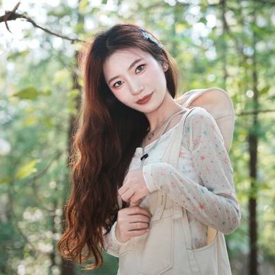 森系模特