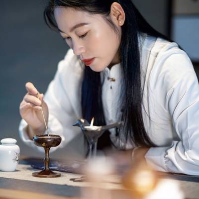 汉服模特