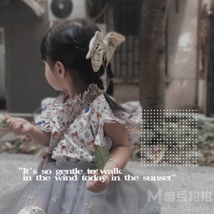 儿童摄影模特