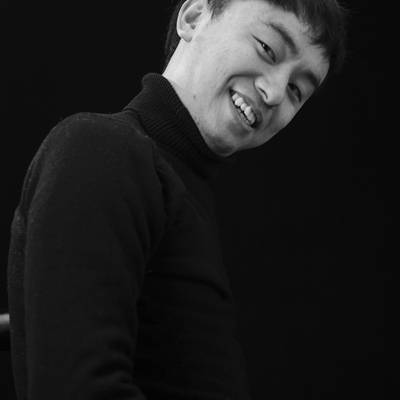 黑白模特