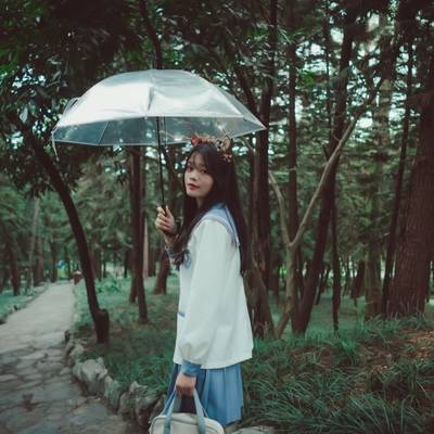 森系模特