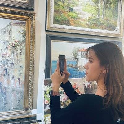 黑白模特