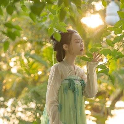 汉服模特