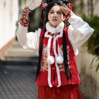 汉服模特